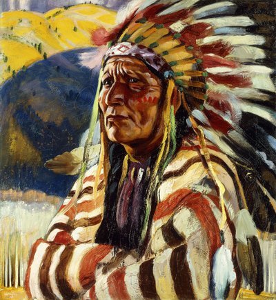 Jefe Thundercloud de Walter Ufer