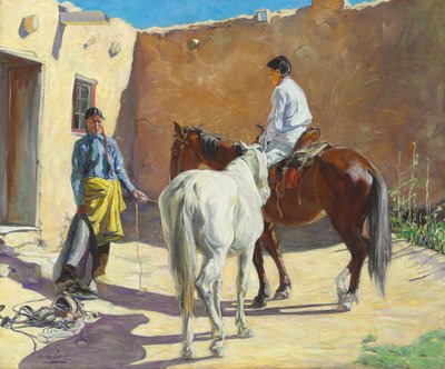 Preparativos de Walter Ufer