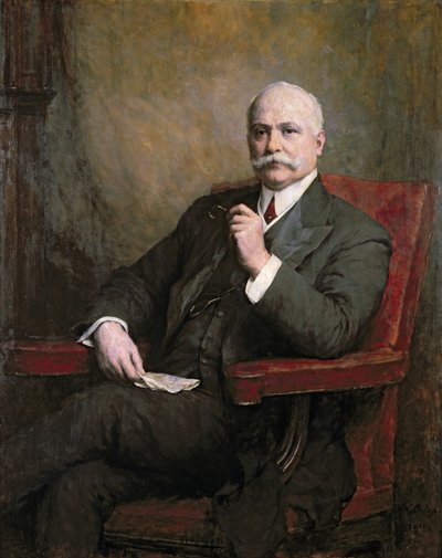 Retrato de Sir Edward Hopkinson Holden, Primer Baronet, 1911 de Walter William Ouless