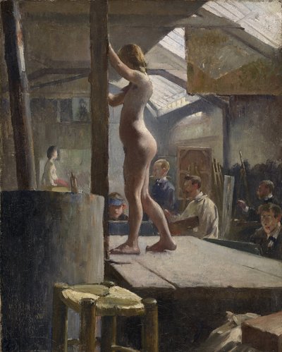 Clase de vida, Académie Julian de Walter Withers