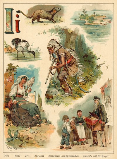 Letra I de Walter Zweigle