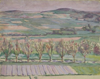 paisaje de árboles de Walther Gamerith