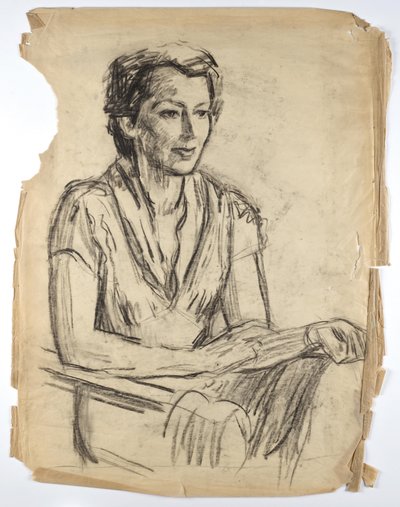 Retrato de Frauke Lauterbach de Walther Gamerith