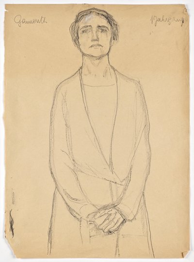 Retrato de una dama de Walther Gamerith