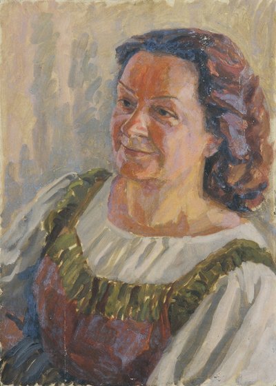 dama disfrazada de Walther Gamerith