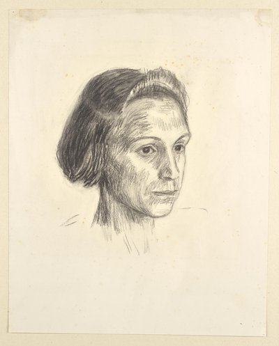 Retrato de una dama de Walther Gamerith
