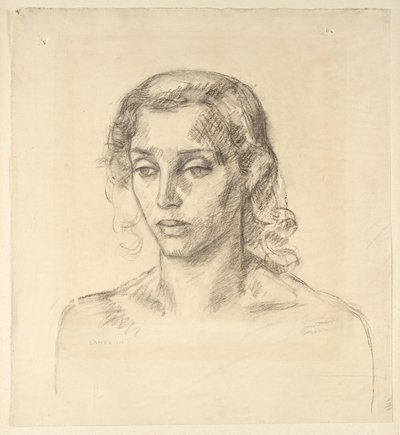 Retrato de una dama de Walther Gamerith
