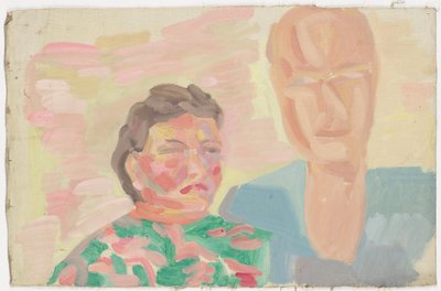 Doble retrato (estudio) de Walther Gamerith