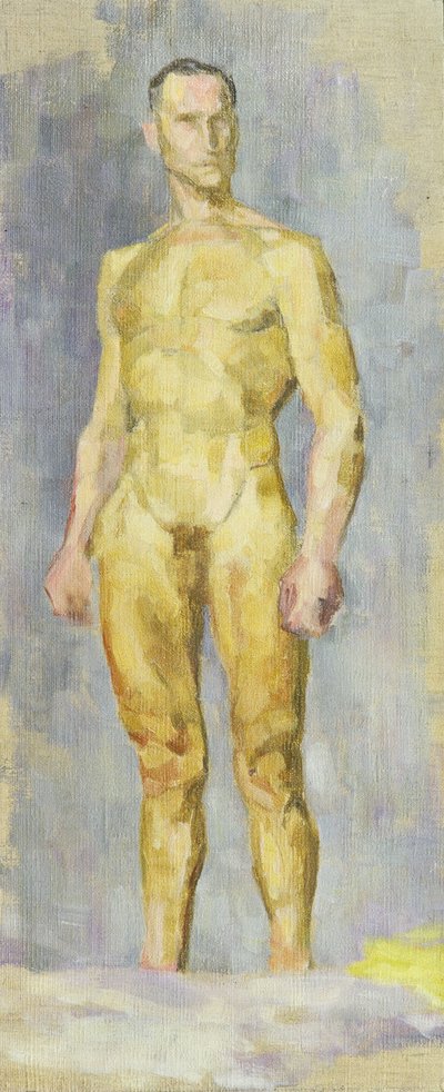 desnudo masculino de Walther Gamerith