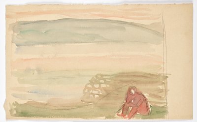 Sitter en paisaje de Walther Gamerith