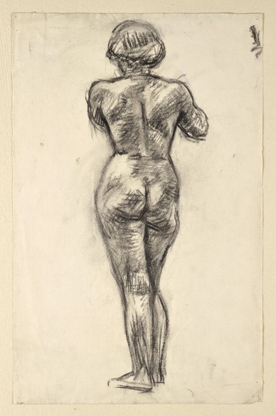 Espalda desnuda de Walther Gamerith