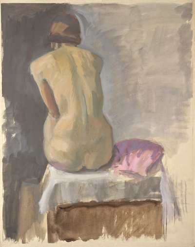 Espalda desnuda de Walther Gamerith