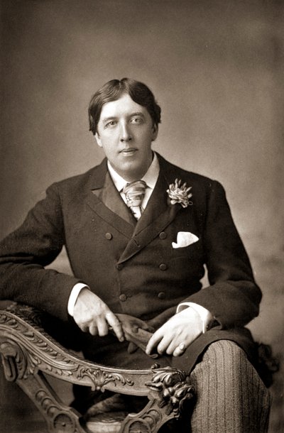 Oscar Wilde, escritor irlandés, ingenio y dramaturgo, c. 1890 de WandD Downey