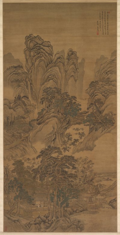 Paisaje, 1632-1717 de Wang Hui