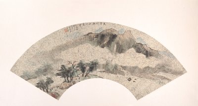 Paisaje, siglo XIX de Wang Tingru