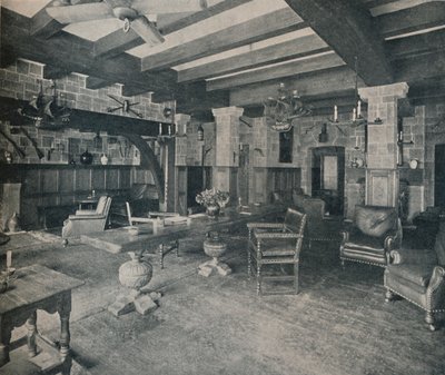 La Sala del Bucanero, Carlyle Club, Piccadilly, 1915 de Waring and Gillow