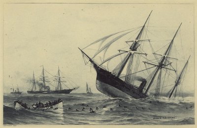 Hundimiento del Alabama de Warren Sheppard