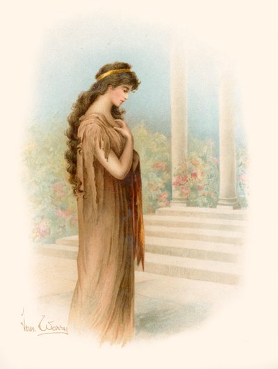 La mendiga de Tennyson de Warry
