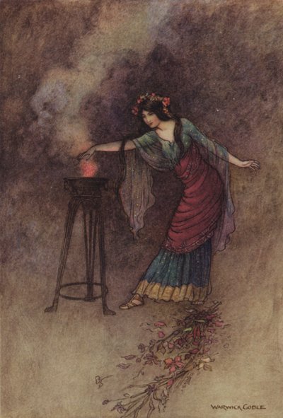 Geoffrey Chaucer, La leyenda de las buenas mujeres de Warwick Goble