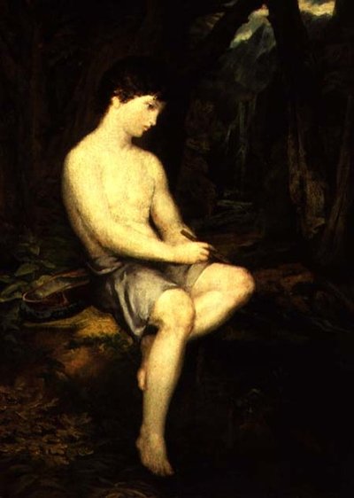 Pastor italiano, c.1821-23 de Washington Allston