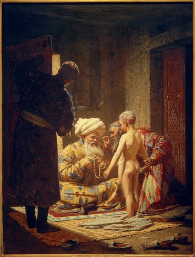 Venta de un niño esclavo de Wassili W. Werestschagin
