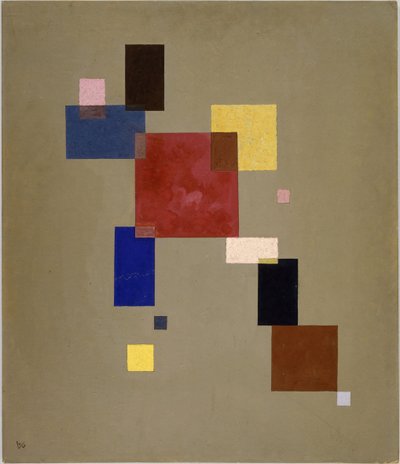 13 rectángulos de Wassily Kandinsky