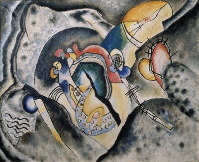 Un Trazo Negro, 1920 de Wassily Kandinsky