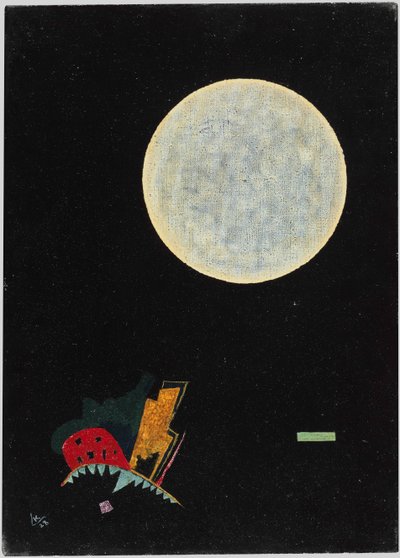 Un círculo A, 1928 de Wassily Kandinsky