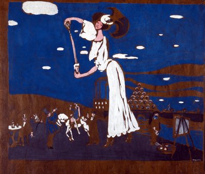 Afiche publicitario para una panadería francesa de Wassily Kandinsky