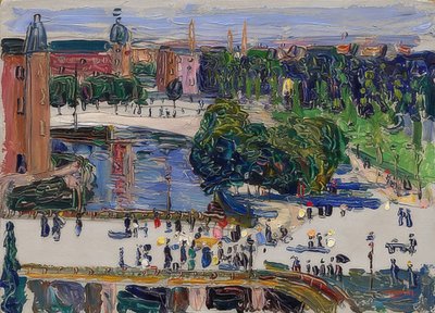 Ámsterdam - Vista desde la ventana de Wassily Kandinsky