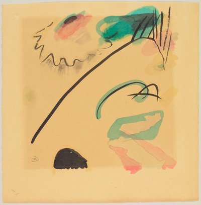 Acuarela n.º 12 «Con arco» de Wassily Kandinsky