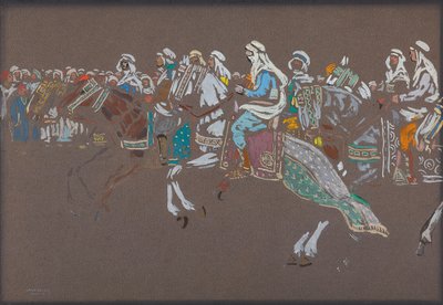 Caballería árabe, 1905 de Wassily Kandinsky