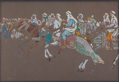 caballería árabe de Wassily Kandinsky