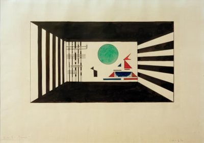 Cuadros de una exposición, Cuadro II: Gnomus de Wassily Kandinsky