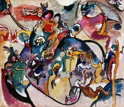 Parejas en el parque del castillo II de Wassily Kandinsky