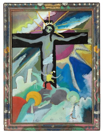Cristo Crucificado de Wassily Kandinsky