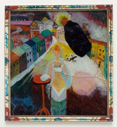 Señora en Moscú de Wassily Kandinsky