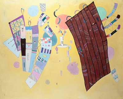 Tensiones delicadas de Wassily Kandinsky