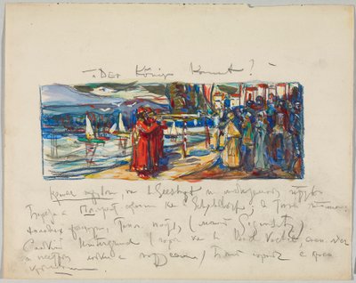 el rey viene de Wassily Kandinsky