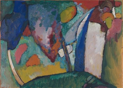 La cascada de Wassily Kandinsky