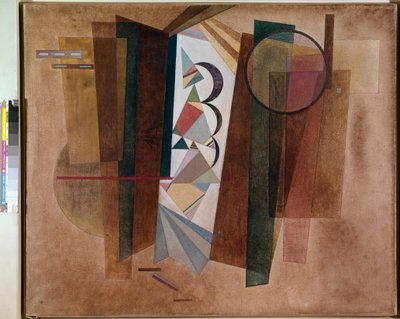 Desarrollo en marrón de Wassily Kandinsky