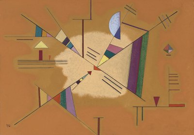Diagonal, 1930 de Wassily Kandinsky