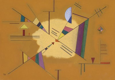 Diagonal, 1930 de Wassily Kandinsky
