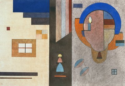 Getrennt-Verbunden - Divisé-Lié de Wassily Kandinsky