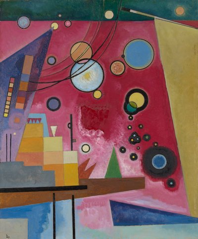 Rojo intenso de Wassily Kandinsky