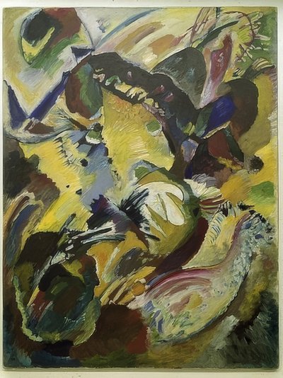 Otoño. Cuatro paneles para Edwin R. Campbell. 1914 de Wassily Kandinsky