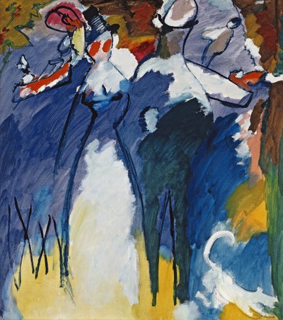 Impresión VI Domingo, 1911 de Wassily Kandinsky