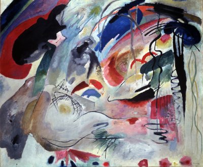 ""Improvisación 34"" del pintor Day Wassily Kandinsky (Au Wassily Kandinsky au Kandinskyz de Wassily Kandinsky