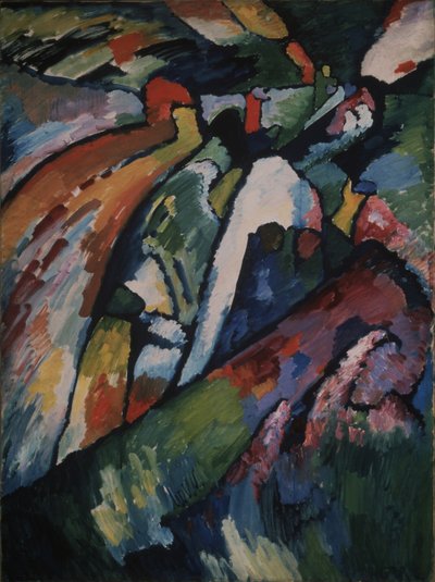 Improvisación 7, 1910 de Wassily Kandinsky