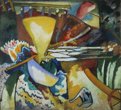 Improvisación II de Wassily Kandinsky